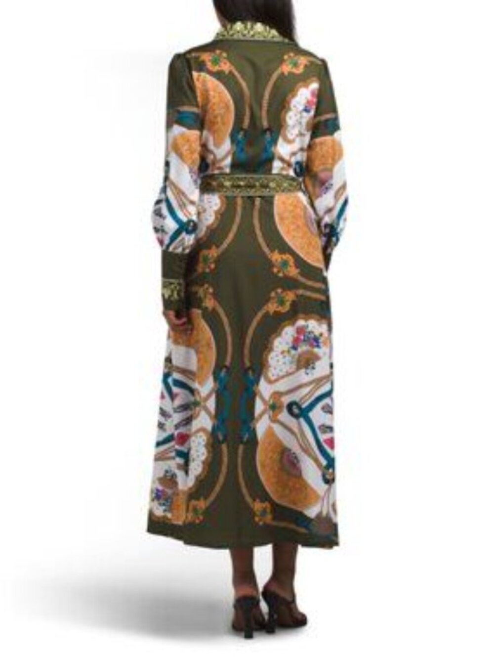 NANCY YANG Printed Shirt Dress - Picture 2 of 2